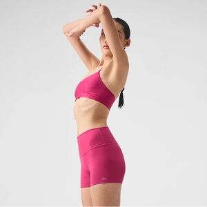 3” high-waist shorts with airlift empower bra SET